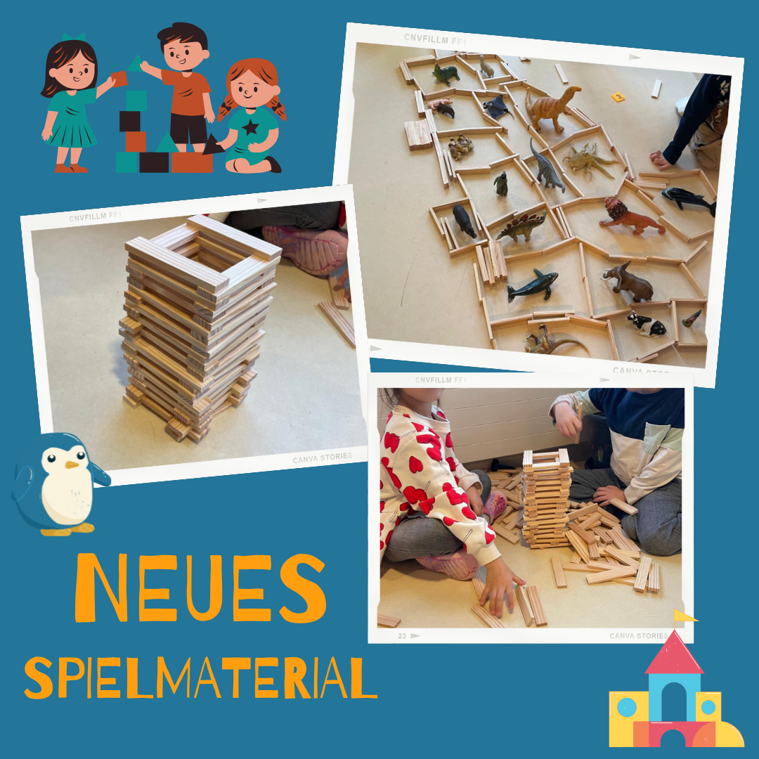 Neues Spielmaterial