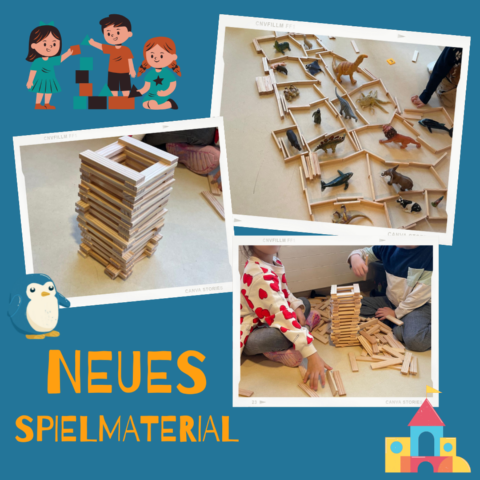 Neues Spielmaterial