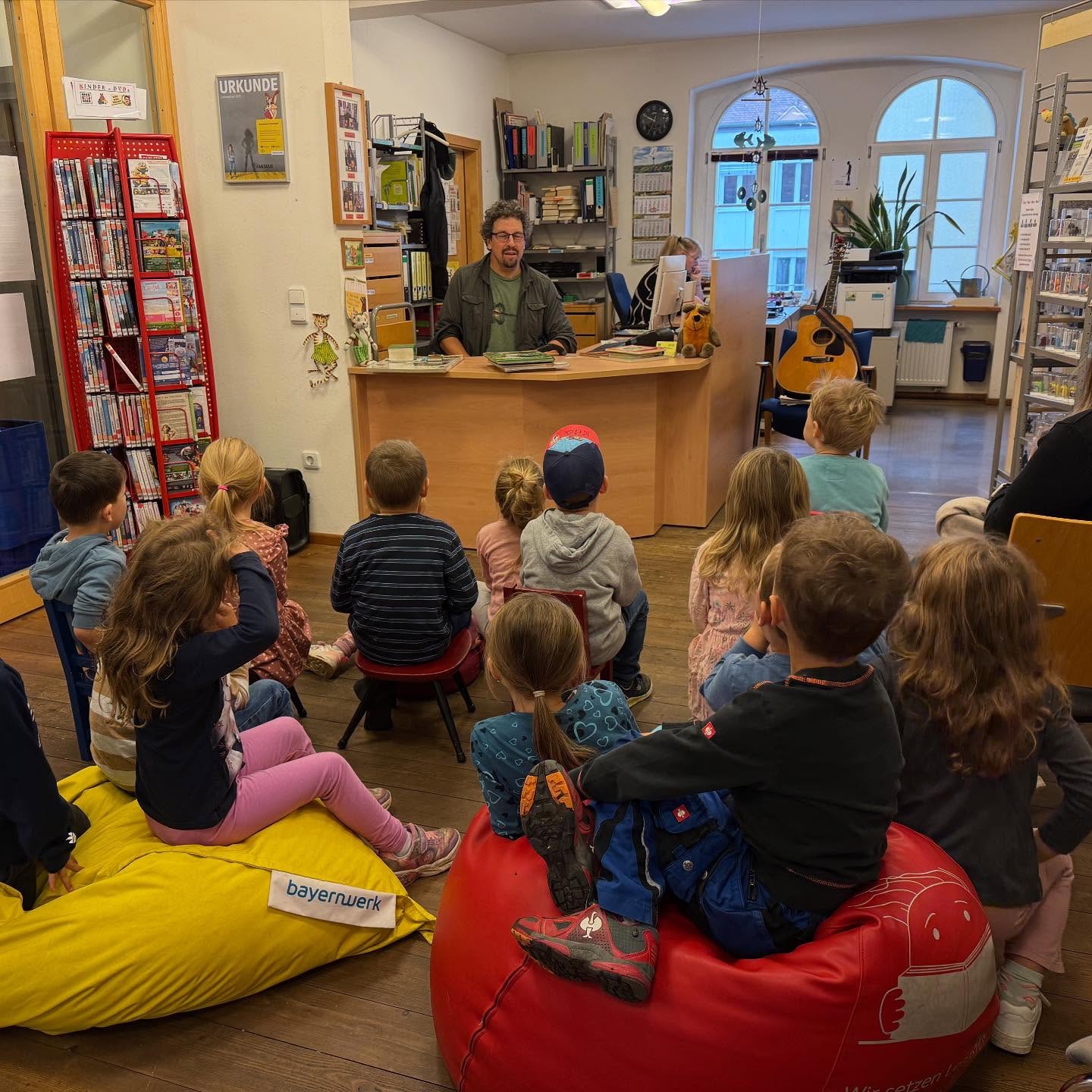 Ausflug in die Bücherei