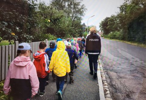 Die Polizei war da!